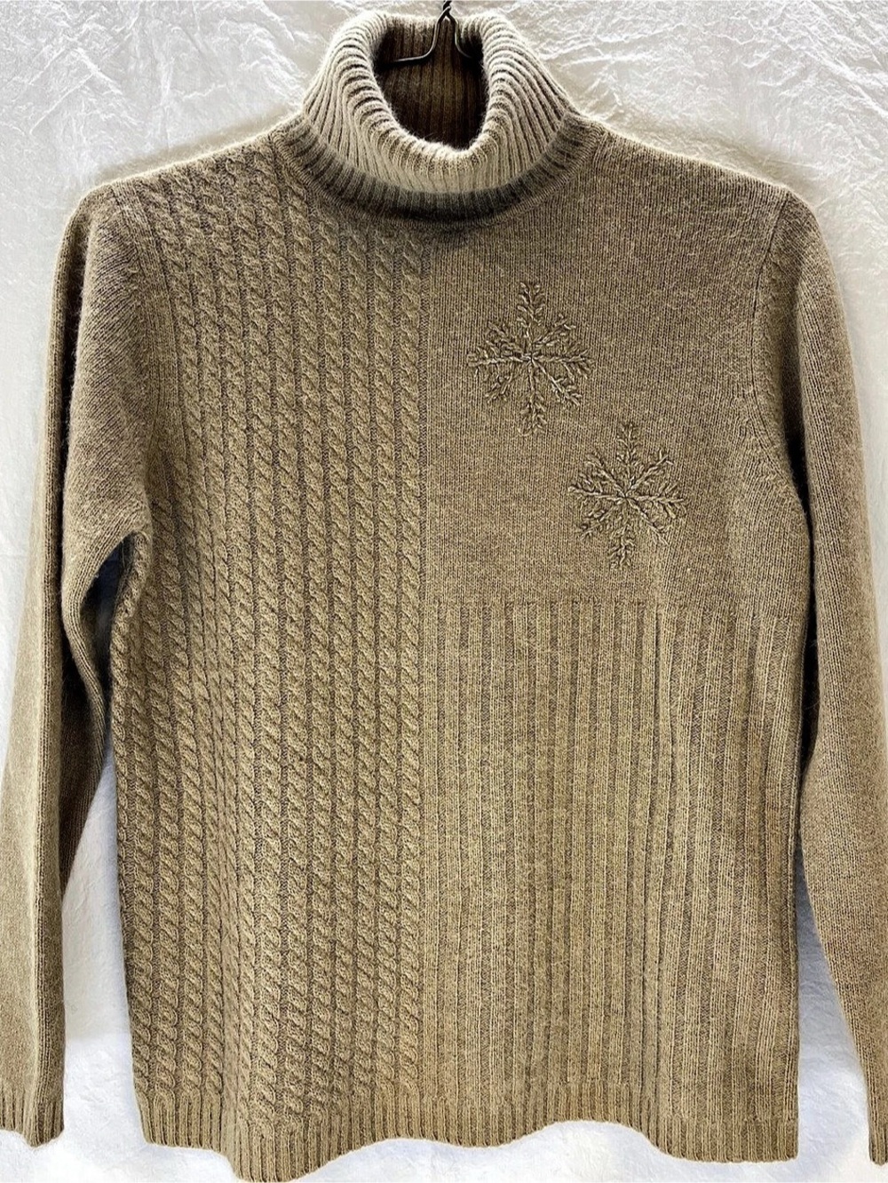 pursuits, ltd. Cable Knit Cowl Neck Sweater